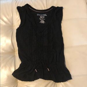 Aeropostale black lace top
